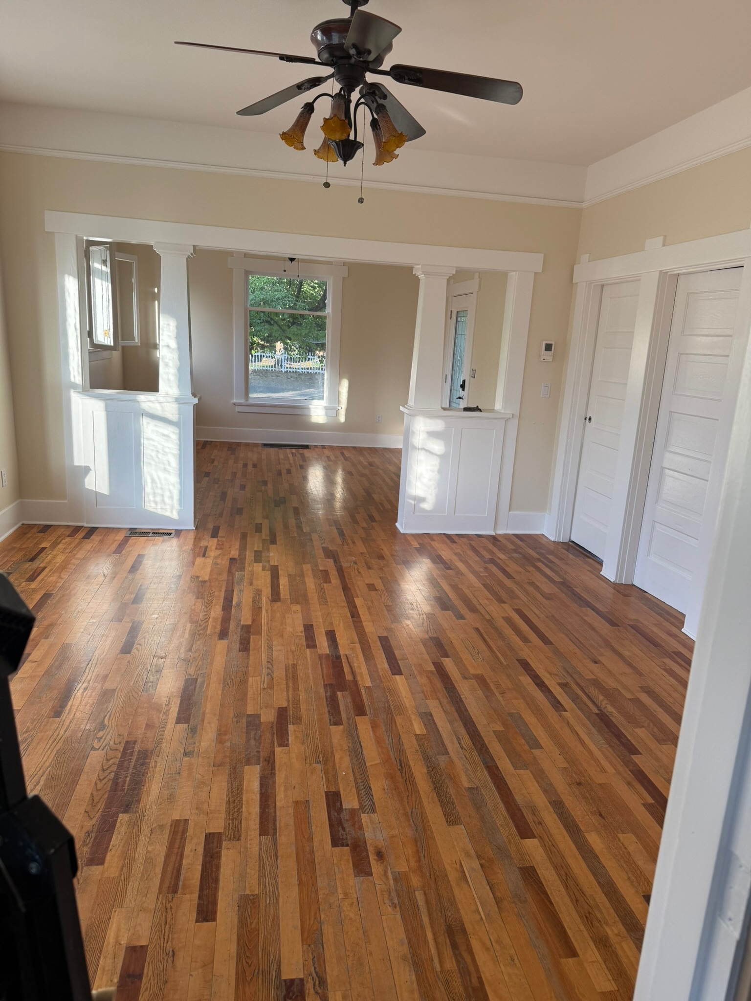 After cleaning or painting